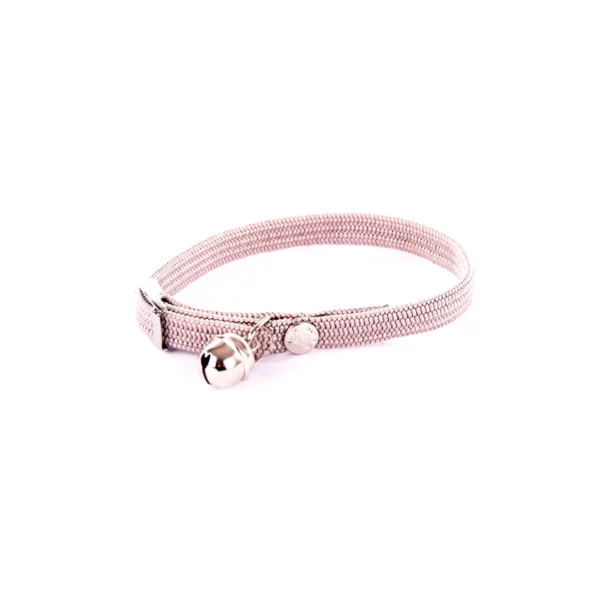 Collier pour chat en Nylon élastique 10mm-30cm Gris