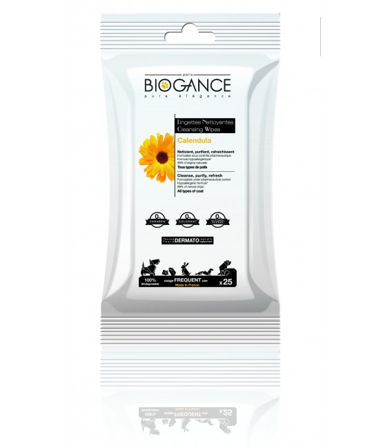 Biogance Lingettes Nettoyantes 25 Pcs