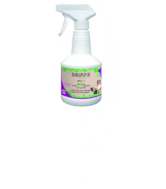 Spray Repulsif Pour Chien Biospotix 500
