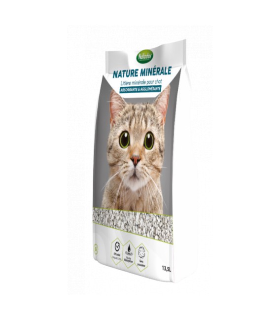Nullodor Litiere Nature Minerale 13,5 L