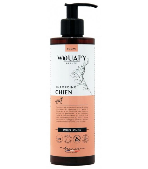 Wouapy Shampooing 400 Ml - Poils Longs