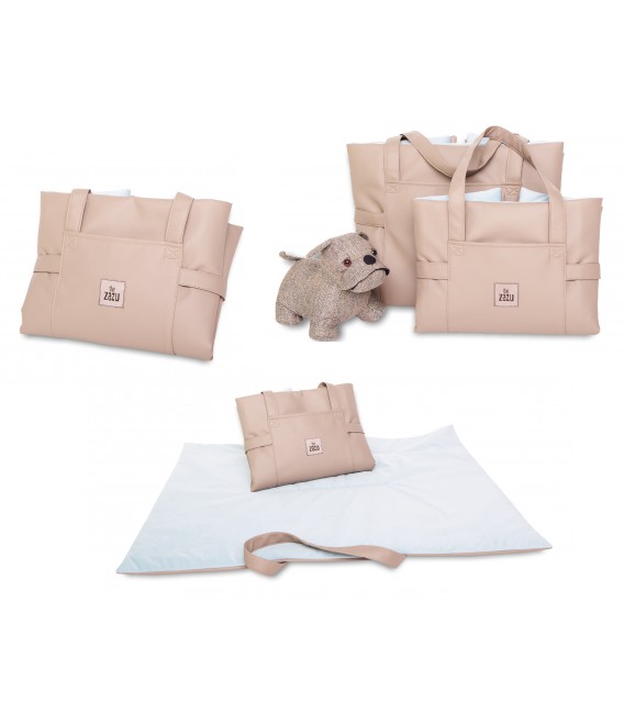 Zazu Smooth Dave Teppich Beige