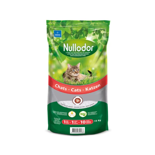 Nullodor litière chat 15kg