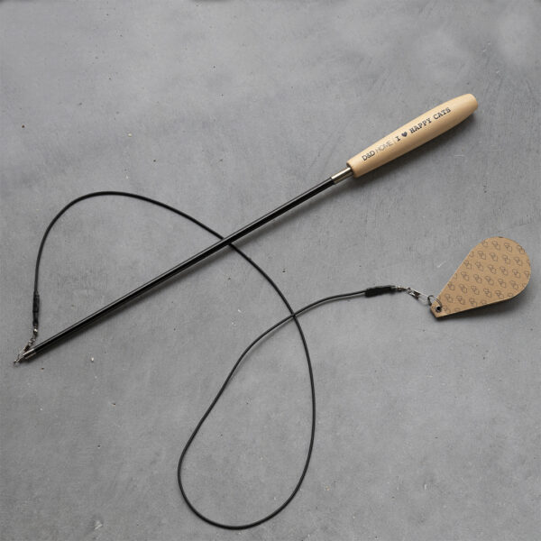 Canne à pêche télescopique CONNOR, 48x2.5x2.5cm, noir-beige – Image 3
