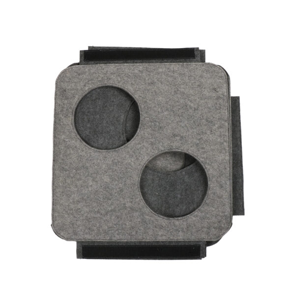 Cube de jeu NALA, 40x40x40cm, gris – Image 2