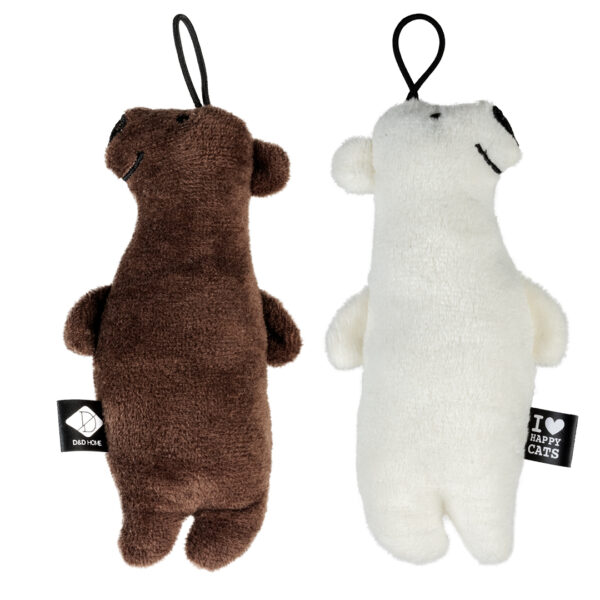 Peluche ours BARRY, 2 pces, 13x5x3cm – Image 3
