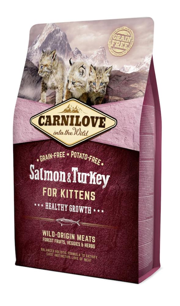 Kitten saumon dinde 2kg Carnilove