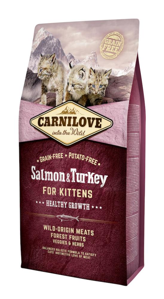 Kitten saumon dinde 6kg Carnilove