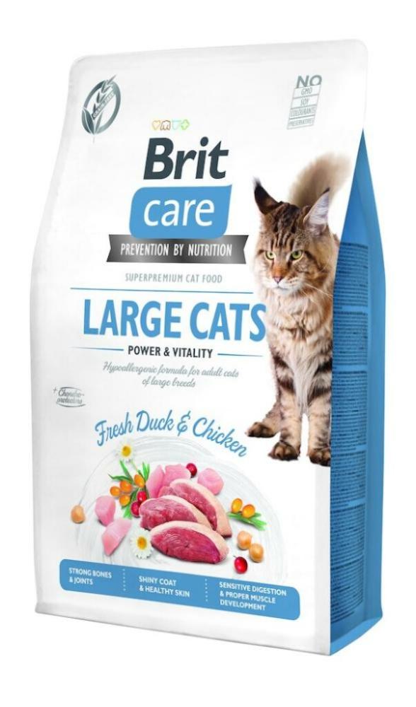 Adult Large Power+Vitality Canard Poulet 2kg Brit Care