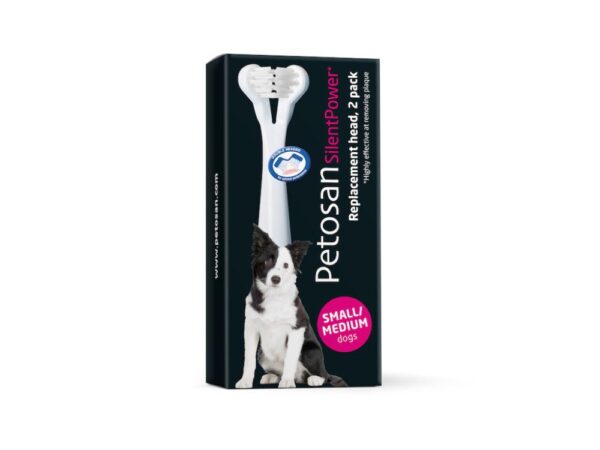 Petosan brosses de rechanges S-M 2 pièces