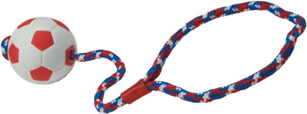 Balle avec corde pour chiot 6 cm