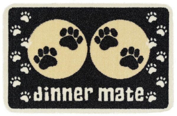 Food Mat Black 40 x 60 cm