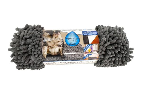 Clean Paws Mat Uni Gris S 60 x 40 cm