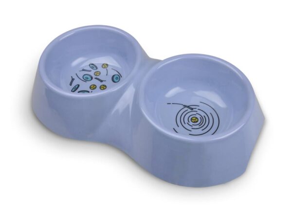 Gamelle Ecoware double - large, 945 ml VanNess pour chat