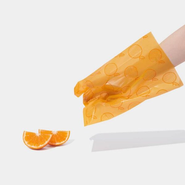Distributeur ramasse-crottes Tangerine, 7 rouleaux – Image 3